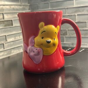 Disney Store 3D Winnie The Pooh & Piglet Friends Forever
Red Mug Coffee Cup